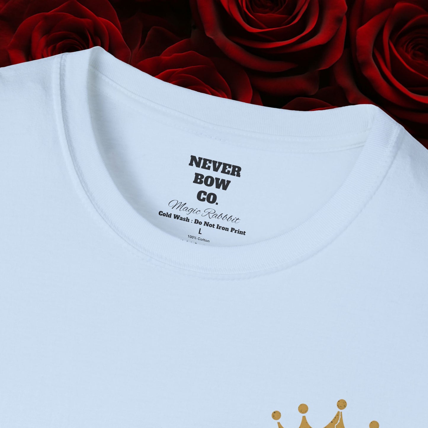 This Ain’t Magic Tee | Never Bow Co | Stand fearless in chaos. “This Ain’t Magic” is more than fabric — it’s truth in motion. Heavy cotton built for courtroom warriors, rebels, and believers who carry calm inside fire.