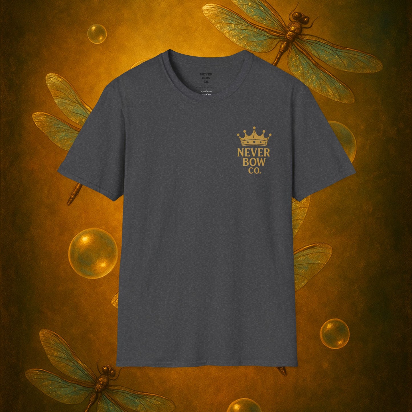 Never Bow Co “Divine Still Lives” | Bold Truth Streetwear. A fearless declaration: “Divine still lives in those who don’t submit.” Heavy cotton, lion-strength style. Built for warriors who resist control and wear their defiance as truth on the streets.