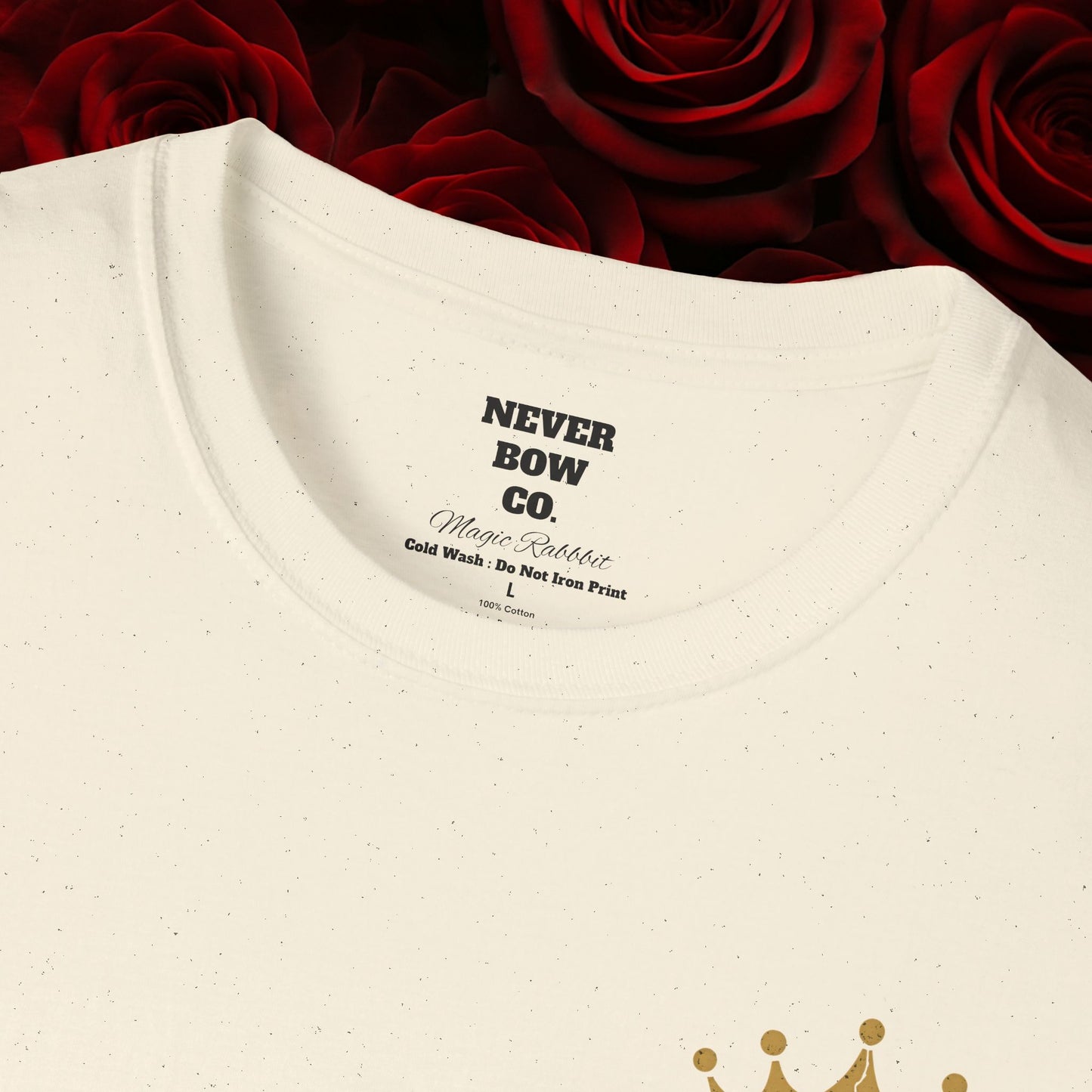 This Ain’t Magic Tee | Never Bow Co | Stand fearless in chaos. “This Ain’t Magic” is more than fabric — it’s truth in motion. Heavy cotton built for courtroom warriors, rebels, and believers who carry calm inside fire.