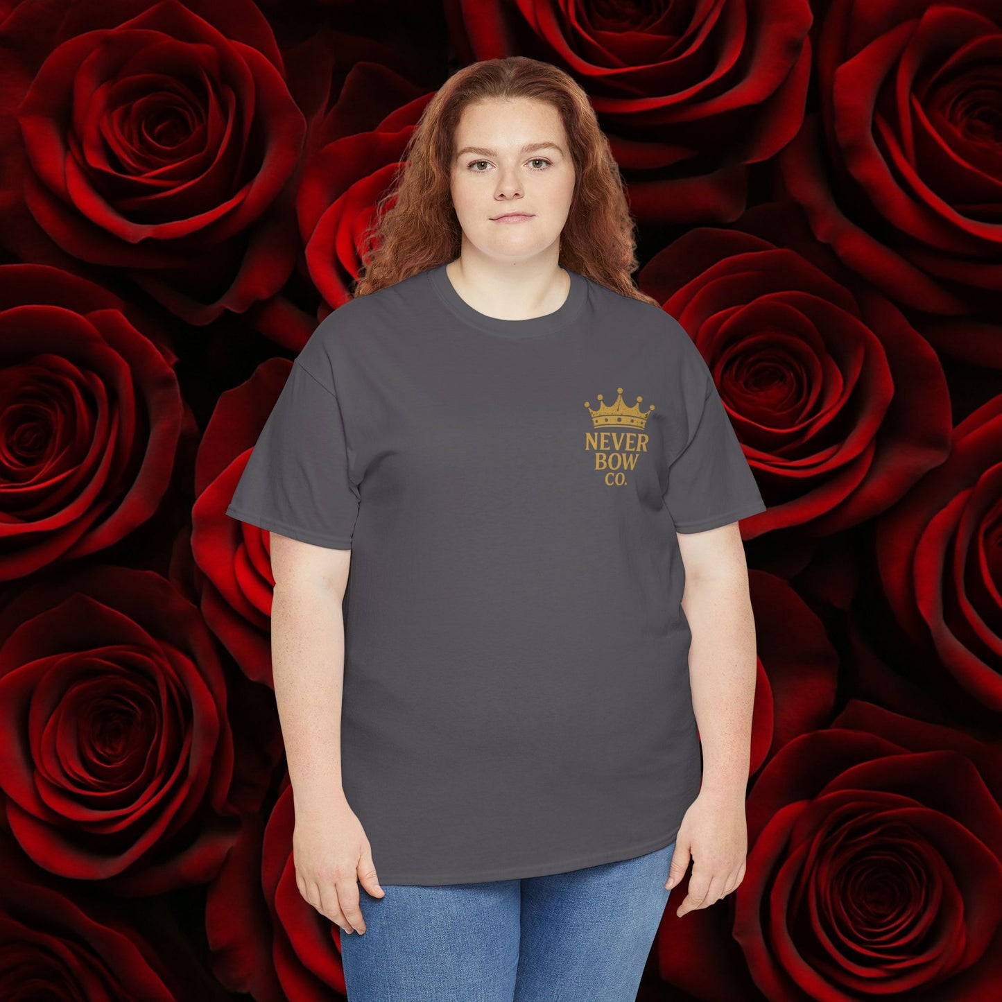 (Heavy Tee) Never Bow Co “Justice for the Truth” Protest Tee | Truth can’t be silenced. This protest tee carries raw defiance on its back — a streetwear statement for warriors demanding justice, truth, and accountability. Wear it. Shout louder.