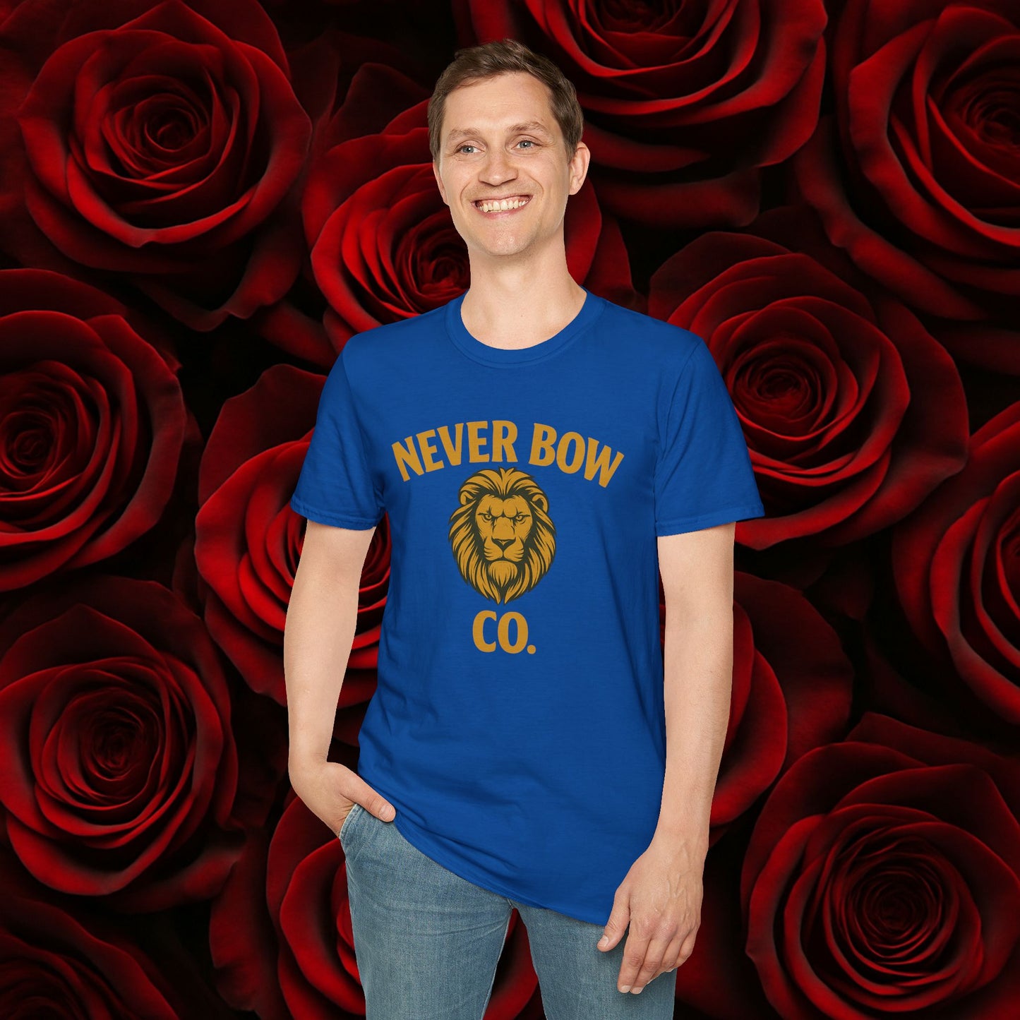 Never Bow Co. “SoulJahs Wanted” Tee | SoulJahs, Divine Souls — this is your calling. Armour for rebels who refuse chains. Vintage war-poster design, lion crest strength, built to outlast empires. Join the ranks. Never Bow.