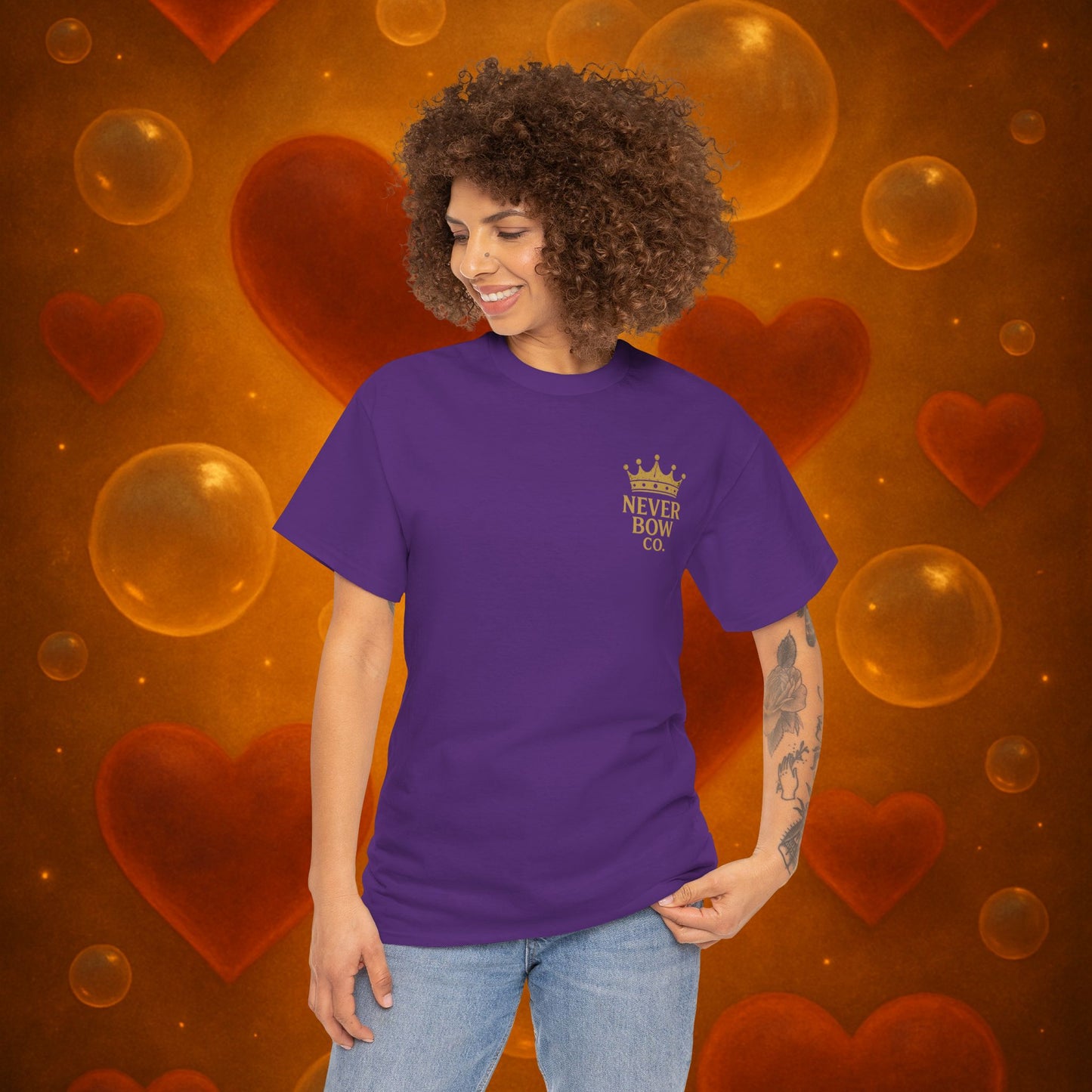 (Heavy Tee) This Ain’t Magic Tee | Chaos is loud. Court is calm. “This Ain’t Magic” lays it bare: truth stands taller than illusions. Heavy cotton built for warriors who carry fire inside but never bow.