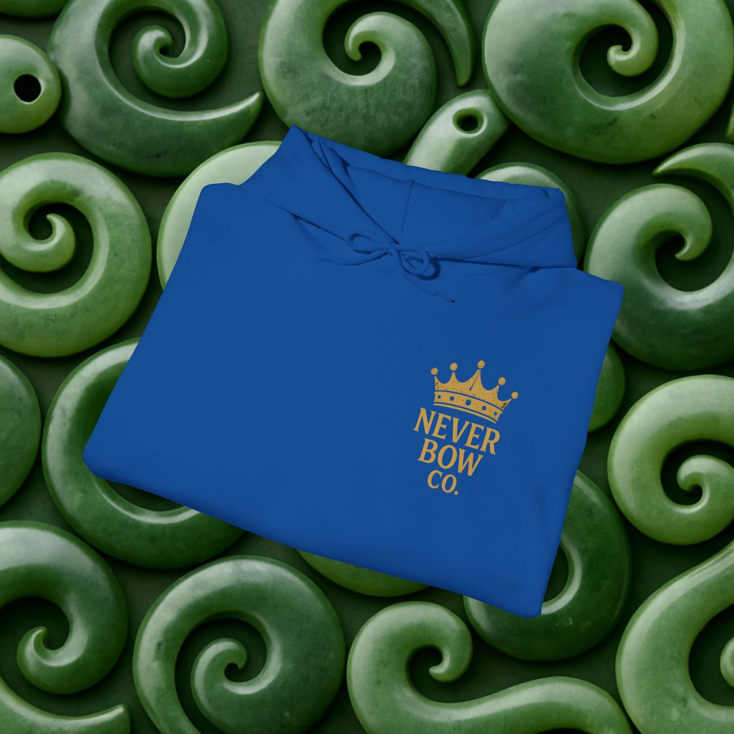 Never Bow Co. “Murderers Beach” | A tribute to Murderers Beach, where spirit outlives time. Heavy hoodie crafted for rebels, adventurers, and truth seekers. Cozy strength, bold art, and ocean legend woven into every stitch. Never Bow.