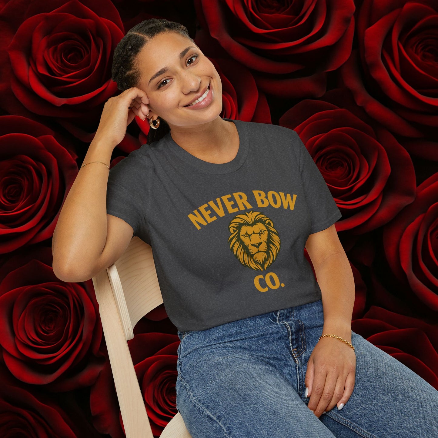 Never Bow Co. “SoulJahs Wanted” Tee | SoulJahs, Divine Souls — this is your calling. Armour for rebels who refuse chains. Vintage war-poster design, lion crest strength, built to outlast empires. Join the ranks. Never Bow.