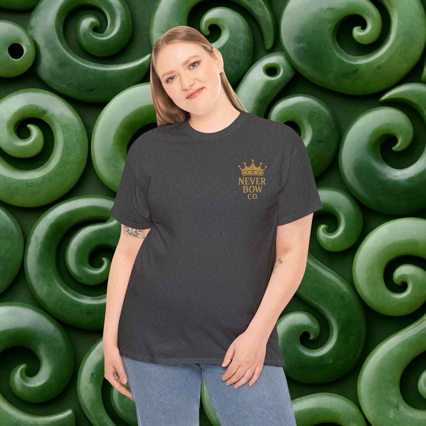 (Heavy Tee) This Ain’t Magic Tee | Chaos is loud. Court is calm. “This Ain’t Magic” lays it bare: truth stands taller than illusions. Heavy cotton built for warriors who carry fire inside but never bow.