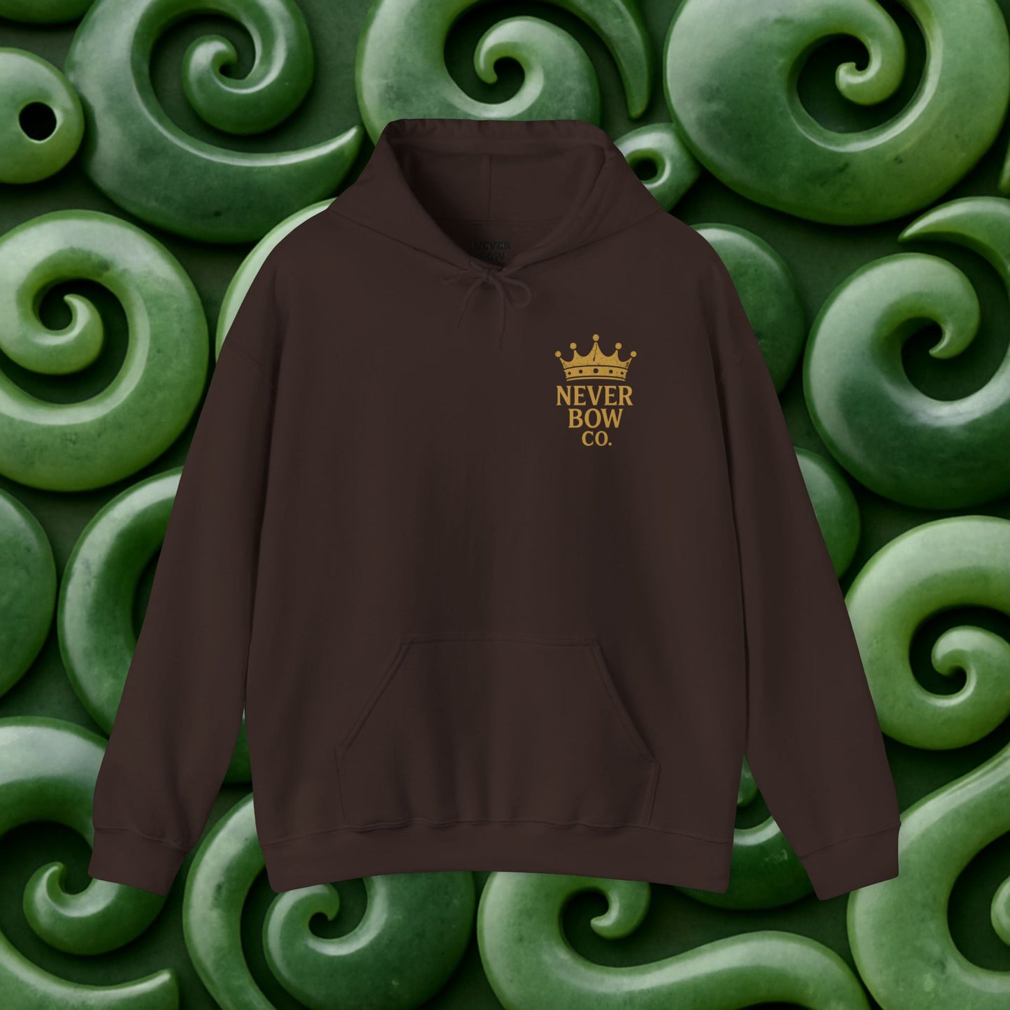 Never Bow Co. “Murderers Beach” | A tribute to Murderers Beach, where spirit outlives time. Heavy hoodie crafted for rebels, adventurers, and truth seekers. Cozy strength, bold art, and ocean legend woven into every stitch. Never Bow.