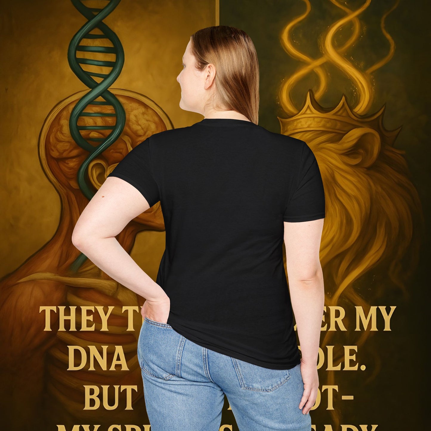 Never Bow SoulJah Tee | Sacred Lion Edition | Built as streetwear armor, the SoulJah Tee carries the sacred lion crest — symbol of defiance, loyalty, and truth. For rebels, warriors, and seekers who refuse submission. Wear strength. Never Bow.