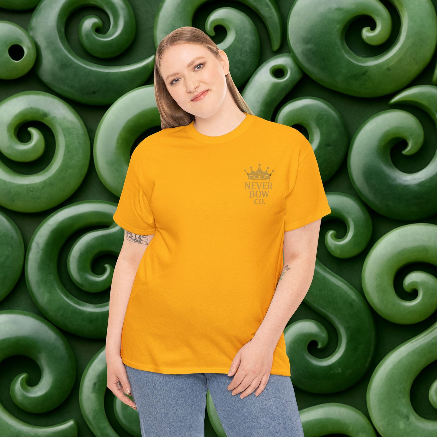 (Heavy Tee) This Ain’t Magic Tee | Chaos is loud. Court is calm. “This Ain’t Magic” lays it bare: truth stands taller than illusions. Heavy cotton built for warriors who carry fire inside but never bow.