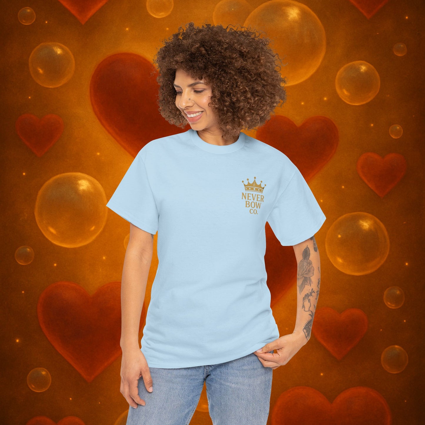 (Heavy Tee) Winners Never Quit Tee | Built for warriors who refuse to fold. “Winners Never Quit. When they fall, they just learn to harden up.” Perfect for strength, grit, and statement style.