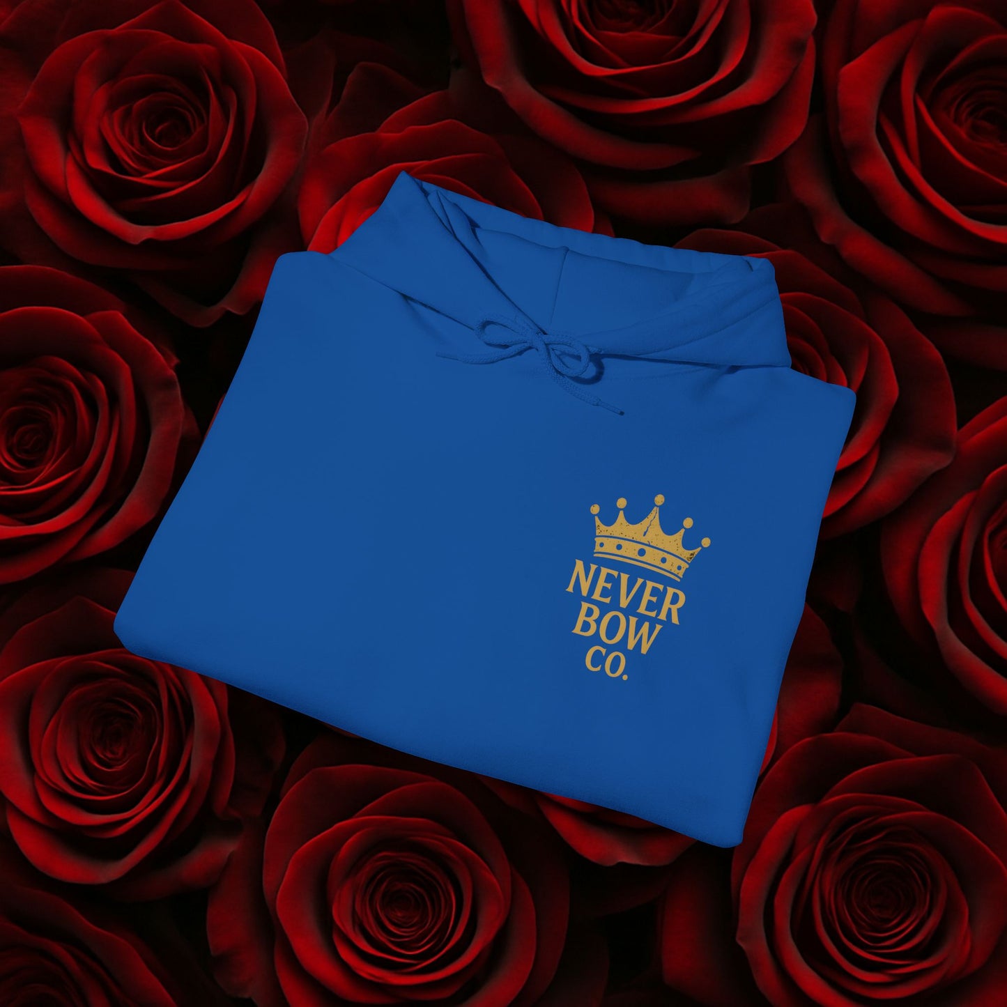 Never Bow Co. “Love Is My Religion” Lion Hoodie | A pullover for fearless souls. The crowned lion blazes with defiance: Love Is My Religion. Heavyweight comfort, cosmic strength, and unshakable streetwear for rebels who refuse to bow.