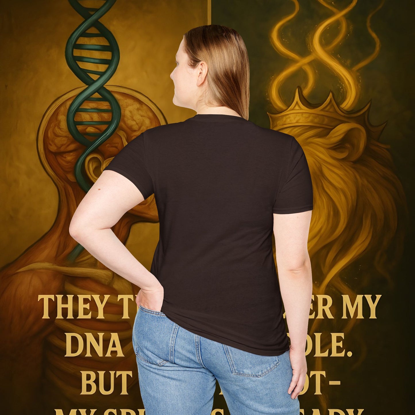 Never Bow SoulJah Tee | Sacred Lion Edition | Built as streetwear armor, the SoulJah Tee carries the sacred lion crest — symbol of defiance, loyalty, and truth. For rebels, warriors, and seekers who refuse submission. Wear strength. Never Bow.