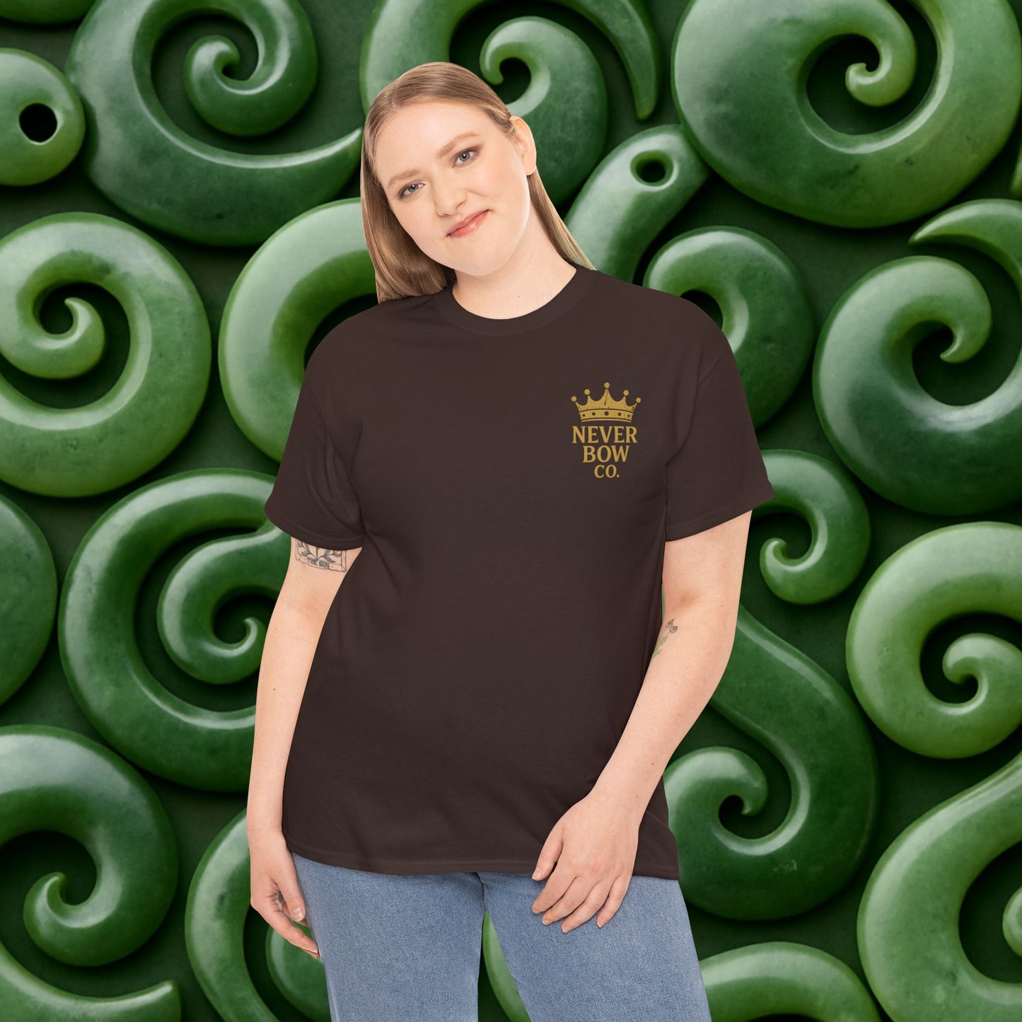 (Heavy Tee) This Ain’t Magic Tee | Chaos is loud. Court is calm. “This Ain’t Magic” lays it bare: truth stands taller than illusions. Heavy cotton built for warriors who carry fire inside but never bow.