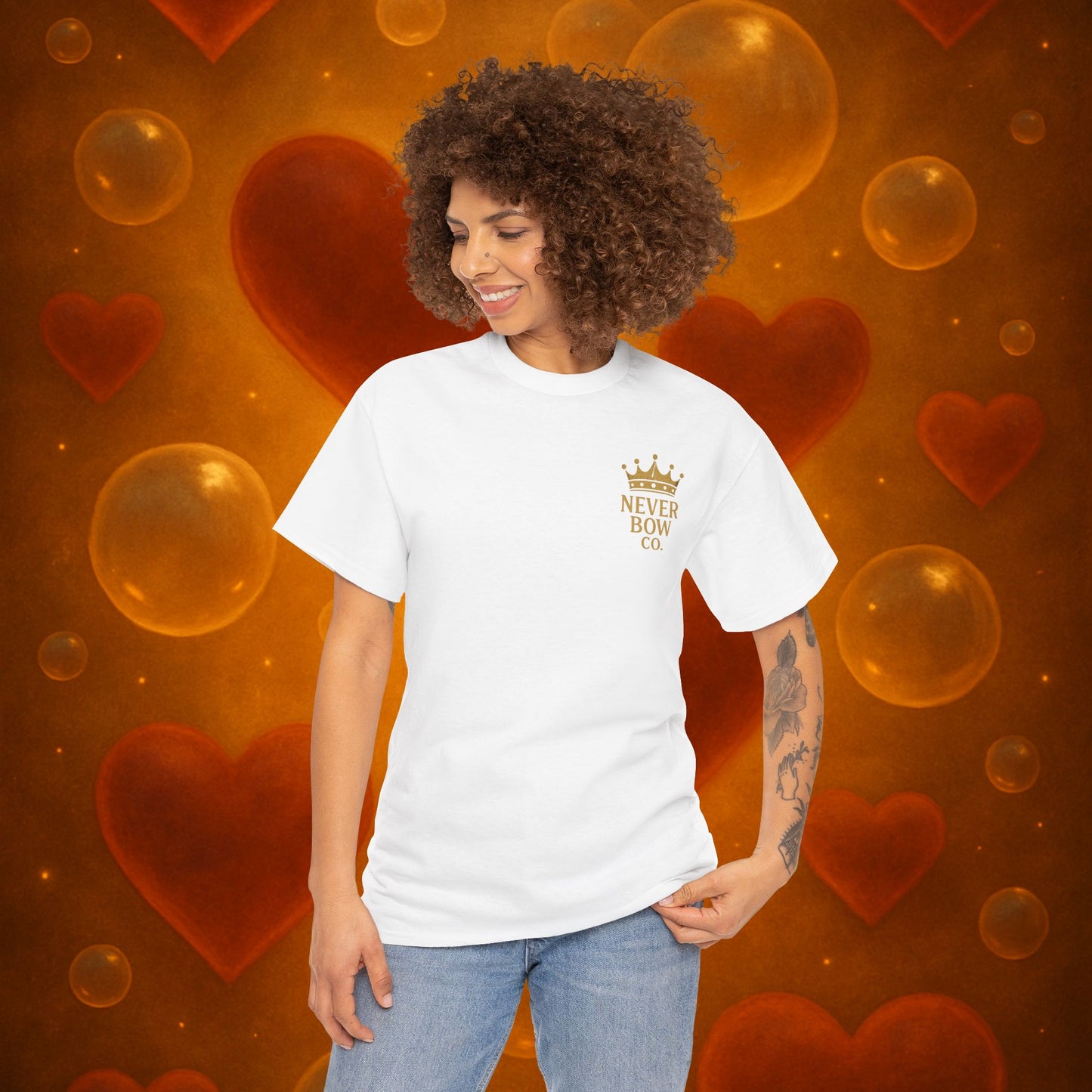 (Heavy Tee) Winners Never Quit Tee | Built for warriors who refuse to fold. “Winners Never Quit. When they fall, they just learn to harden up.” Perfect for strength, grit, and statement style.