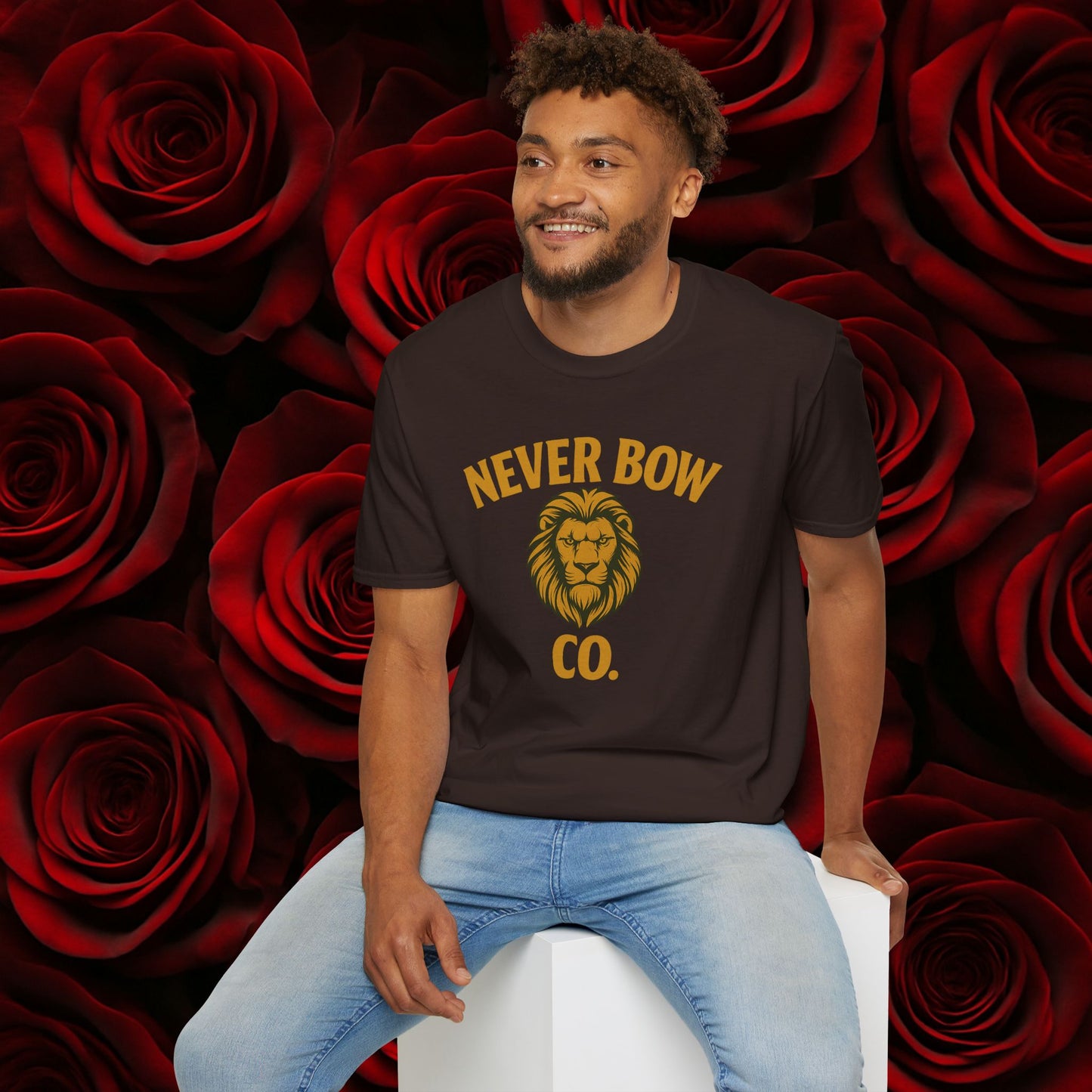 Never Bow Co. “SoulJahs Wanted” Tee | SoulJahs, Divine Souls — this is your calling. Armour for rebels who refuse chains. Vintage war-poster design, lion crest strength, built to outlast empires. Join the ranks. Never Bow.
