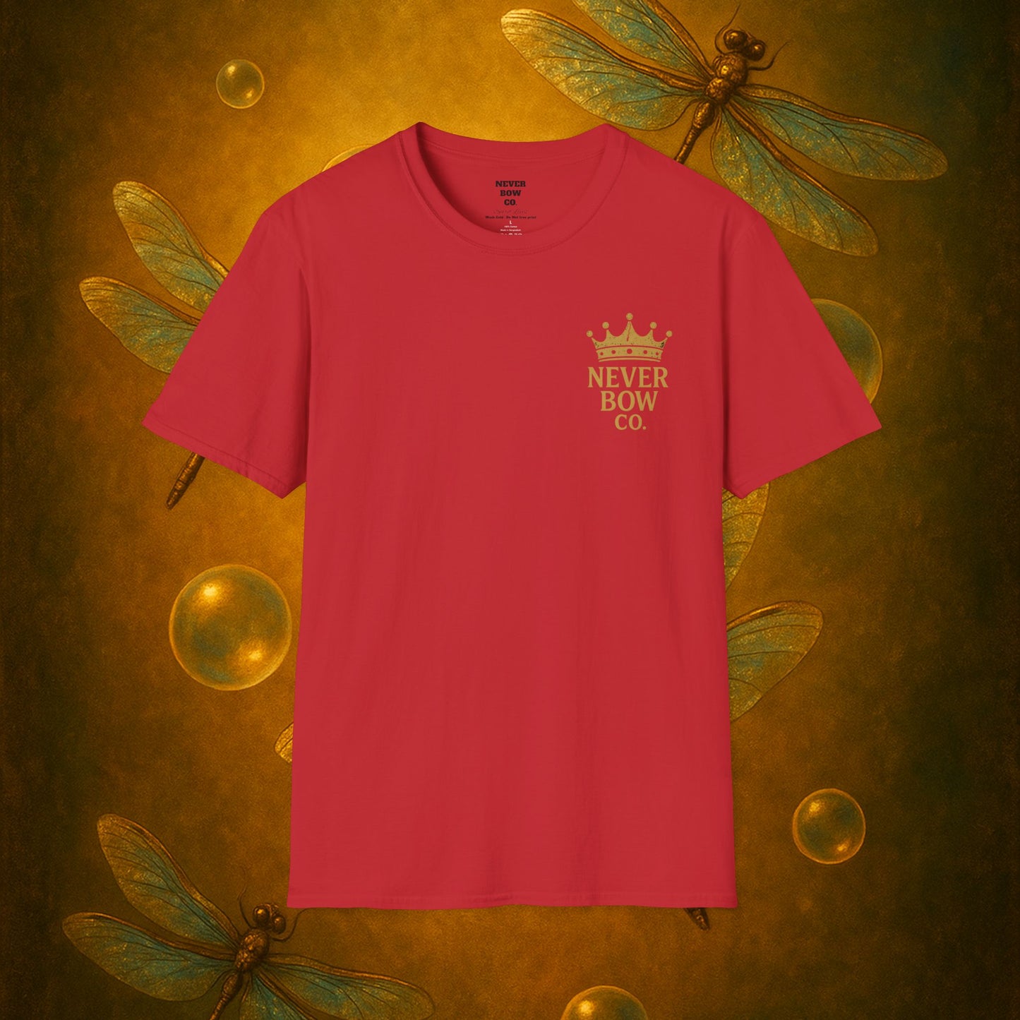 Never Bow Co “Divine Still Lives” | Bold Truth Streetwear. A fearless declaration: “Divine still lives in those who don’t submit.” Heavy cotton, lion-strength style. Built for warriors who resist control and wear their defiance as truth on the streets.