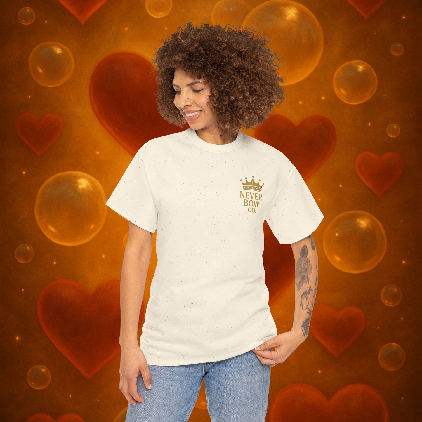 (Heavy Tee) Winners Never Quit Tee | Built for warriors who refuse to fold. “Winners Never Quit. When they fall, they just learn to harden up.” Perfect for strength, grit, and statement style.