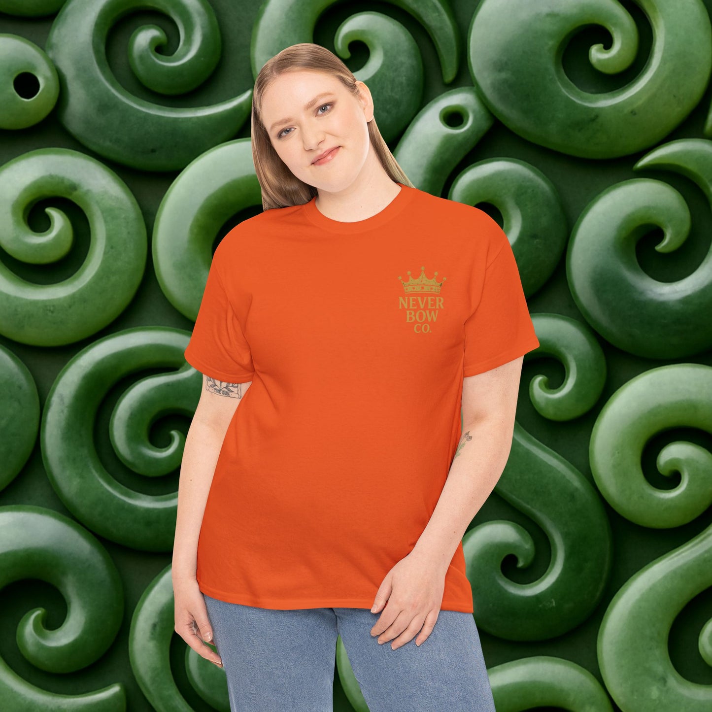 (Heavy Tee) This Ain’t Magic Tee | Chaos is loud. Court is calm. “This Ain’t Magic” lays it bare: truth stands taller than illusions. Heavy cotton built for warriors who carry fire inside but never bow.