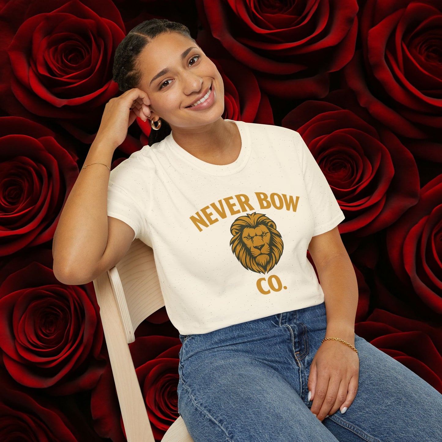 Never Bow Co. “SoulJahs Wanted” Tee | SoulJahs, Divine Souls — this is your calling. Armour for rebels who refuse chains. Vintage war-poster design, lion crest strength, built to outlast empires. Join the ranks. Never Bow.