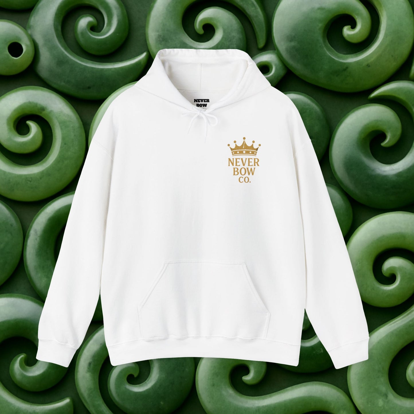 Never Bow Co. “Murderers Beach” | A tribute to Murderers Beach, where spirit outlives time. Heavy hoodie crafted for rebels, adventurers, and truth seekers. Cozy strength, bold art, and ocean legend woven into every stitch. Never Bow.