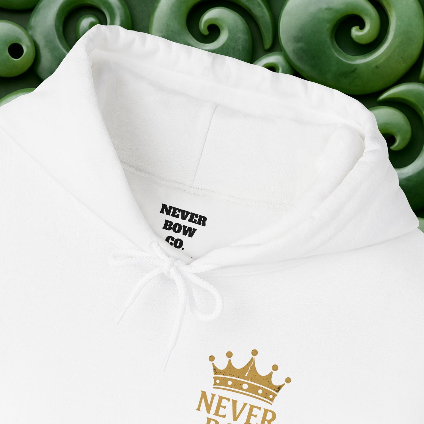 Never Bow Co. “Murderers Beach” | A tribute to Murderers Beach, where spirit outlives time. Heavy hoodie crafted for rebels, adventurers, and truth seekers. Cozy strength, bold art, and ocean legend woven into every stitch. Never Bow.